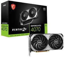 MSI Geforce RTX 4070 Ventus 2X E 12G Oc Nvidia 12 Gb Gddr6X, W128564929 ... - $1,007.45