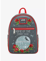 Loungefly Star Wars Death Star Cross Stitch Mini Backpack - $1,474.28 MXN