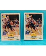 1990-91 Fleer Basketball Tim Hardaway Rookie Card #63 Golden State Warri... - £1.56 GBP