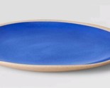 Threshold™ ~ Set of Four (4) ~ Melamine ~ BLUE ~ 10.5&quot; Round Dinner Plates - £37.36 GBP