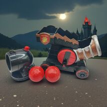 Fisher Price Great Adventures Castle 7121 Boulder Blaster Cannon &amp; Black... - $48.49