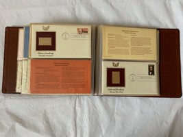 1982 &amp; 1983 USA replica stamp collection album 39 in book - £37.01 GBP