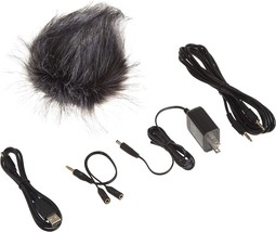 Hairy Windscreen, Splitter Cable, Attenuator Cable, Usb Cable, And Ac Ad... - $58.93