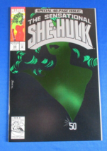 The Sensational She Hulk # 50 Marvel Comics Foil Cover High Grade Book - £7.59 GBP
