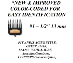 Andis 1/2&quot;Premium Metal Clip Blade Guide Attachment Comb*Fit Agc,Smc,Agr Clipper - $9.99