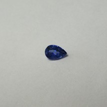 Certified Natural Ceylon Blue Sapphire 0.48 Carat Pears Facet Cut 5.94x3.95mm VS - £124.95 GBP