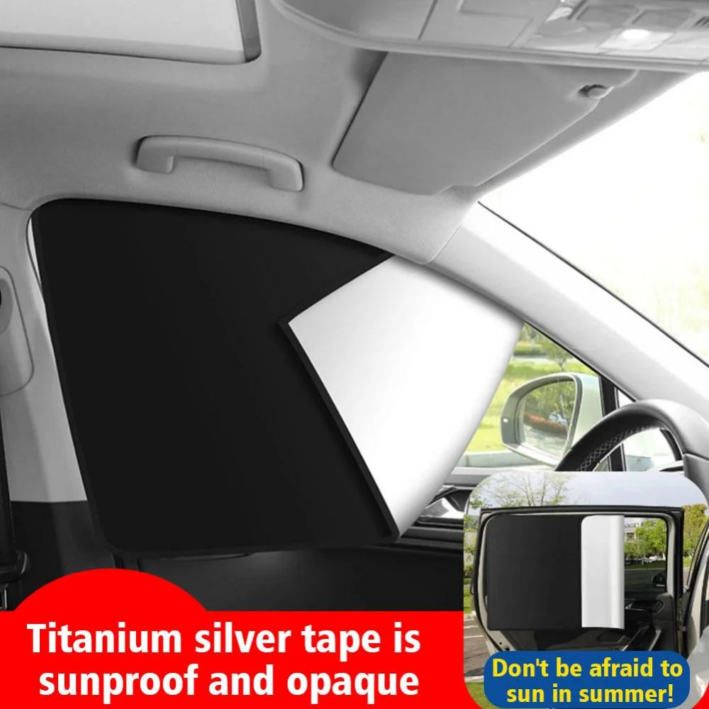 Magnetic Car Curtains Auto Privacy Sun Shade UV Protection Auto Window Sunshade - £11.01 GBP+