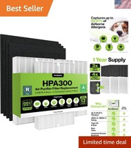 Premium Activated Carbon &amp; HEPA Filters for Honeywell Air Purifiers - 3 ... - $60.00