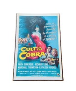 Movie Theater Poster Lobby Card Vtg 17X11 Cult of Cobra Faith Domergue T... - $94.05