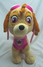 Nick Jr. Paw Patrol Nice Pink Skye Puppy Dog 15&quot; Plush Stuffed Animal Toy 2021 - £19.75 GBP