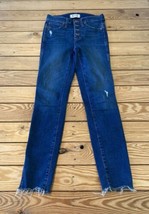 Madewell Women’s 10” High Rise Skinny Jeans Size 24 Blue R6 - £23.64 GBP