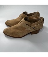 Rag A Bone Western Style Booties Suede Block Heel with Strap  - $58.95 CAD