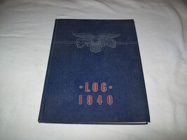 1940 The Log - 1940 Farragut High School Yearbook - Chicago IL - $39.99