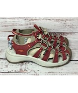 NEW Sz 8 KEEN Women's Astoria West Closed Toe Sandals Merlot/Scarlet Ibis - $79.99