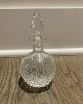 Vintage Wedgewood Majesty Crystal Perfume Bottle and Dauber With Original Label - £77.53 GBP