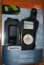 Griffin TRIO for Apple  iPod Nano 3  Cases Cover Protector LEATHER NEW - £5.49 GBP