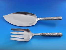 Arlington by Towle Sterling Silver Fish Serving Set HHAS 2pc Multi Motif - £780.84 GBP