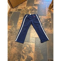 Large Walt Disney world vintage sweat pants navy stripe embroidered - $28.50