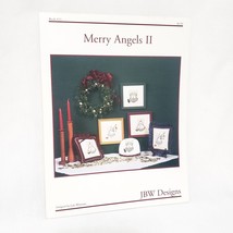 Merry Angels II Cross Stitch Leaflet 23 JBW Designs Judy Whitman 1996 Christmas - $15.40