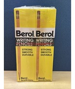 Lot Of 6 Berol Ensign 200-2 1/2 Medium Soft Writing Pencils Yellow Erase... - €85,97 EUR