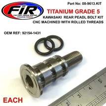 TITANIUM REAR BRAKE PEDAL PIVOT BOLT 05-08 KX 125 KX 250 05-17 KXF 250 K... - $34.12