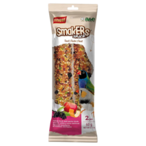 A&amp;E  Smakers Treat Stick Zebra Finch &amp; Exotic Birds Fruit Twin Pack Natural - $10.88