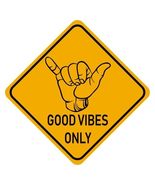 Good Vibes Only Road Sign Vinyl Decal Sticker UV &amp; Water Proof Gift Lapt... - $109.38 MXN