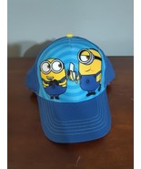 Disney Kids Minions Baseball Snapback Hat Blue Yellow Adjustable OSFM Ne... - €7,73 EUR