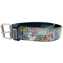 Avengers Retro Comic Collage Belt Multi-Color - £23.43 GBP+