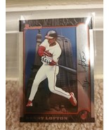 1999 Bowman Intl. Baseball Card | Kenny Lofton | Cleveland Indians | #61 - $2.99