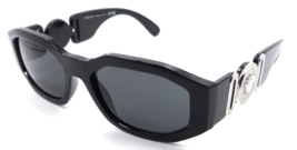 Versace Sunglasses VE 4361 5422/87 53-18-140 Black / Dark Grey Made in I... - $245.00