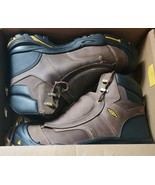 KEEN MT Vernon 6" MET Waterproof Steel Toe Work Boots Men's Size 15 EE Brown - $148.50