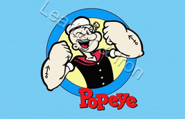 New Popeye Blue Design Checkbook Cover - £7.94 GBP