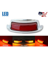 Harley Davidson Rear Fender Red Lens LED Tail Running Brake Light Lamp - $49.95