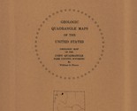 USGS Geologic Map: Cody Quadrangle, Wyoming - $12.89