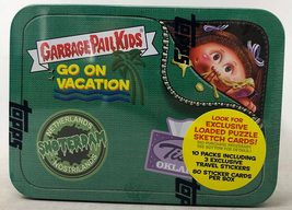 Topps 2023 Garbage Pail Kids Go On Vacation Tin - Netherlands Snoterdam 10 Packs - £19.07 GBP