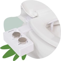 Tushy Warm Water Spa Bidet Attachment | Self Cleaning Fresh, Platinum Knobs - £134.28 GBP