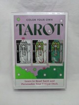 Color Your Own Tarot Learn To Read Tarot And Personalize Sealed - £46.77 GBP