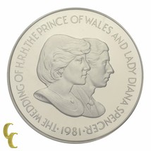 1981 Falkland Islands 50 Pence Preuve Mariage De Prince Charles Et Femme Diana - £46.95 GBP