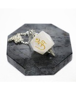 White Aum Aventurine Hexagonal Pendulum  Healing Reiki Dowsing Crystal E... - $915.99 MXN
