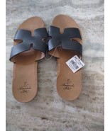 Amanda Blu Size 10 Leather Sandals-Brand New-SHIPS N 24 HOURS - $40.45 CAD
