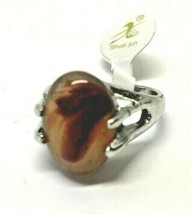 NEW Yellow JADE Women&#39;s Large Stone Size 10 US Ring - €6,87 EUR