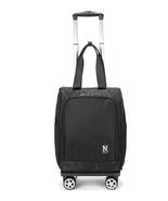 Rolling backpack wheels Unisex wheeled backpack Women travel trolley bag... - $168.47