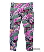 Pro Player Womens M Palm Leaf Sage Multi Side Pockets Moisture Wicking L... - €13,03 EUR