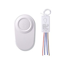 Wireless Light Switch And Receiver Kit - Mini Remote Control Switch For ... - £31.92 GBP