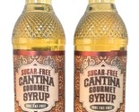 2 Pack CANTINA GOURMET SYRUP Sugar Free Fat Free - Salted Caramel Flan 2... - $25.73