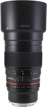 Rokinon 135Mm F2.0 Ed Umc Telephoto Lens For Micro Four Thirds Interchangeable - £415.09 GBP