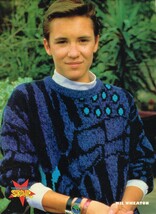 Wil Wheaton - Actor - 11" x 8" Teen Magazine Pinup Mini Poster 1988 - $5.94