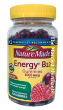 Nature Made Adult Energy B12 1000 mcg Gummies 150 each 11/2024 FRESH!! - $14.97