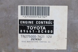 2004 Tundra 3.4L 2WD 6sp Manual MTX ECM ECU Engine Control Module 89661-0C400 image 3
